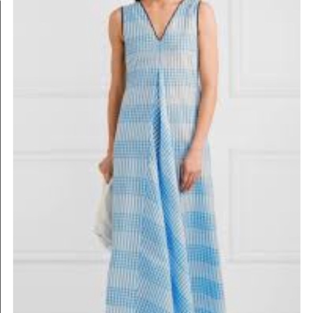 Ganni Charon Check dress size M